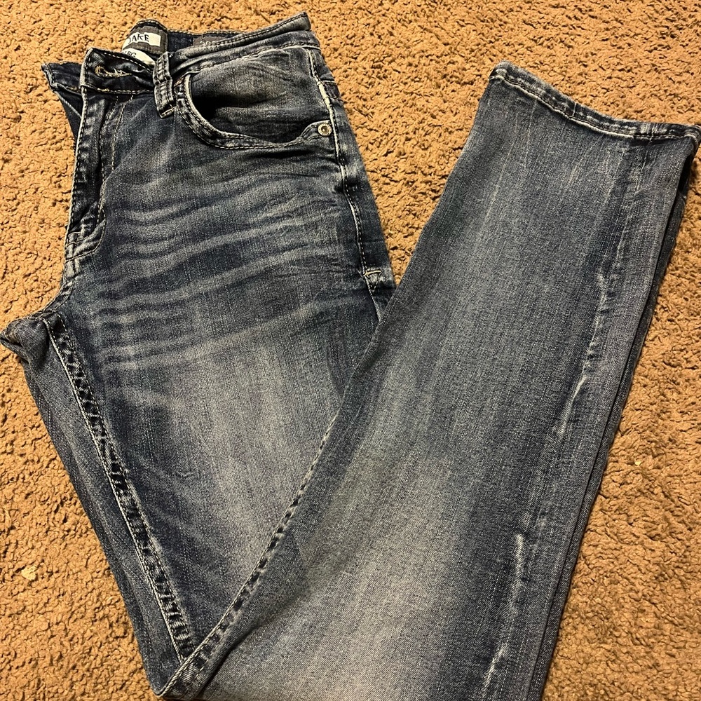 BKE Jake Straight Leg Blue Jeans